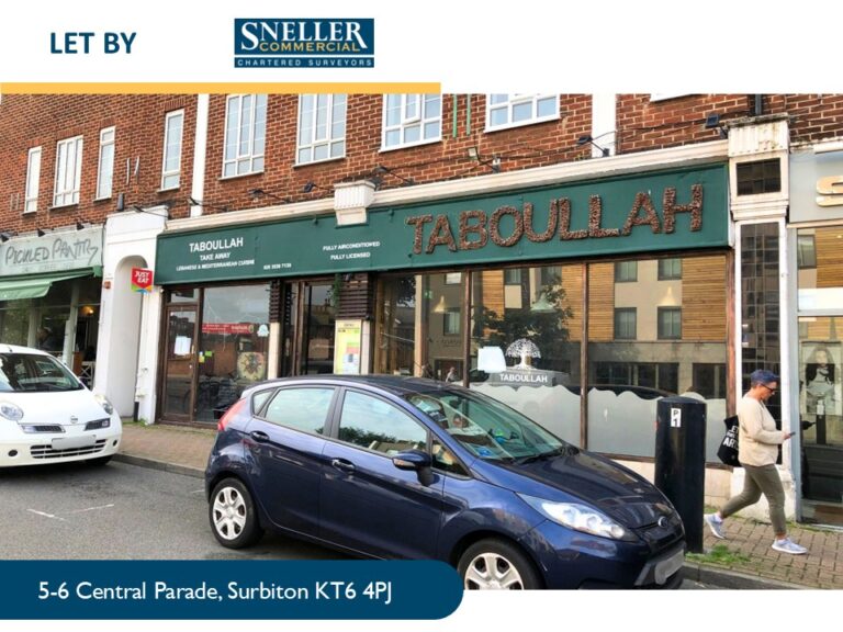SUCCESSFUL LETTING OF RESTAURANT IN SURBITON